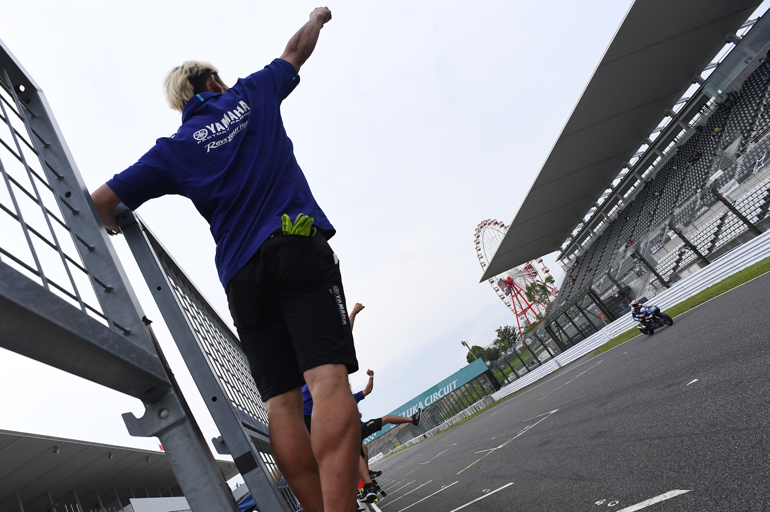 BROC PARKES DIGS IN TO TAKE RACE ONE AT SUZUKA