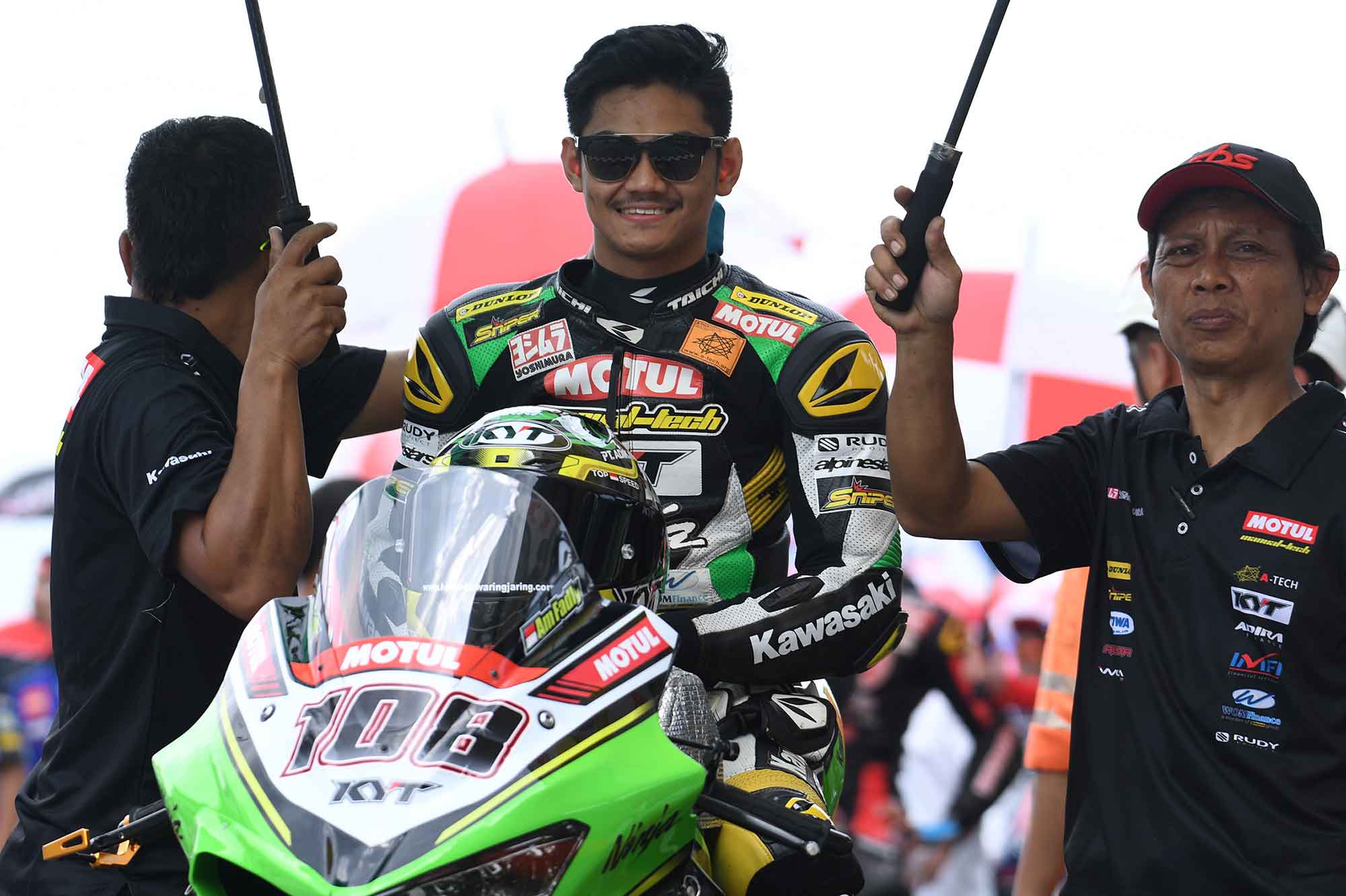 Andy Muhammad Fadly is all set for his return to the Asian stage.Fadly’s title defense year will also mark his 5th season in the AsiaProduction 250cc class