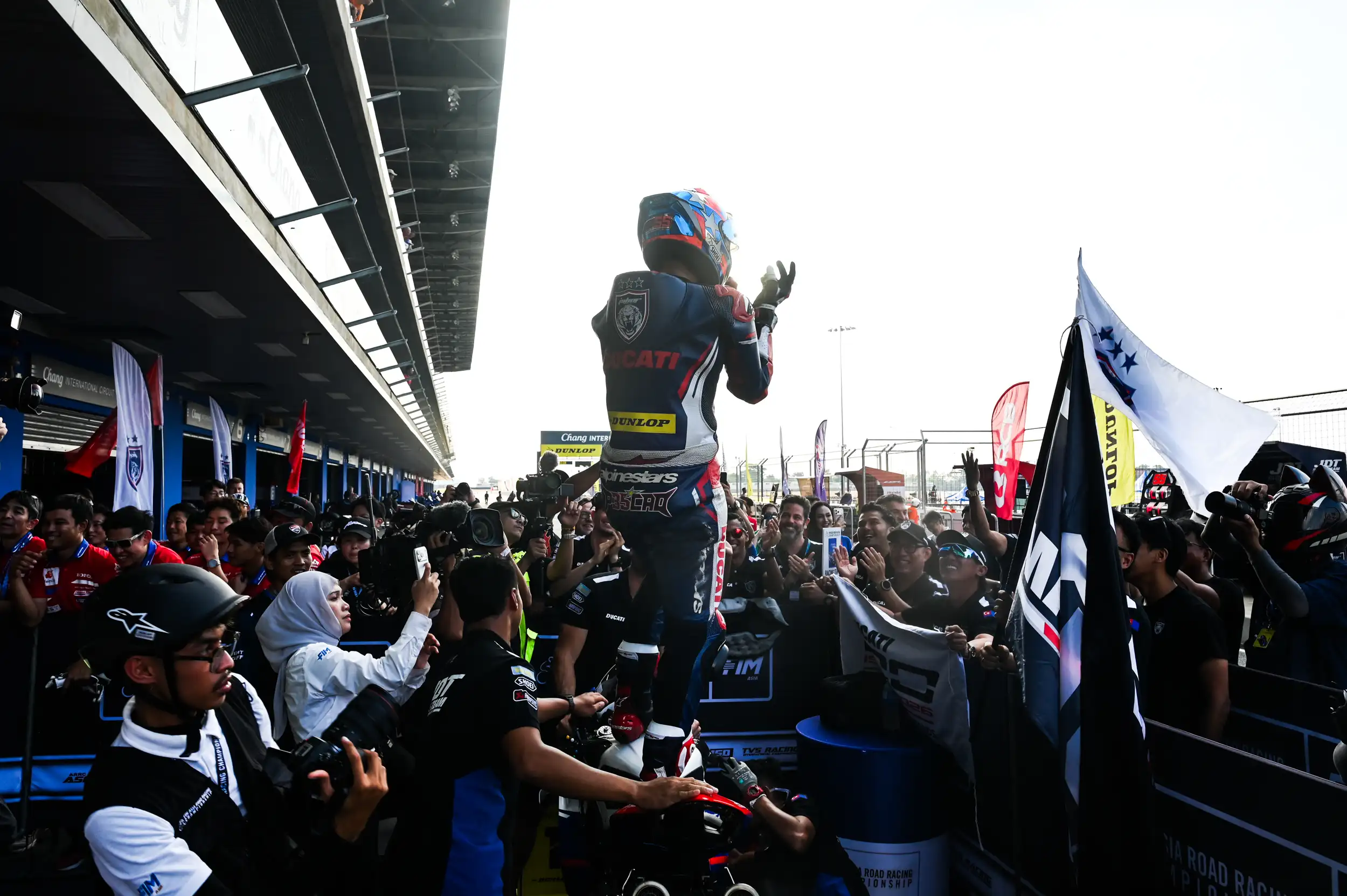 HAFIZH KEPT DOUBLE STREAK ALIVE
