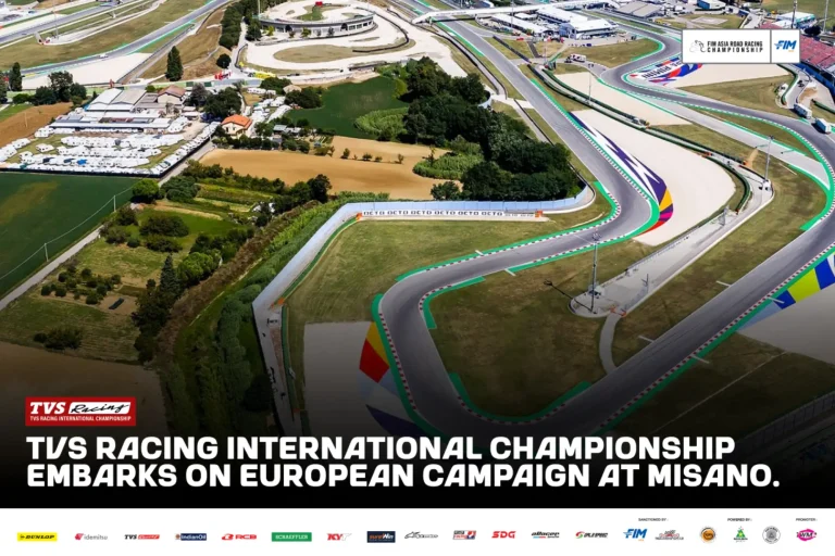 TVS RACING INTERNATIONAL CHAMPIONSHIP EMBARKS ON EUROPEAN CAMPAIGN AT MISANO